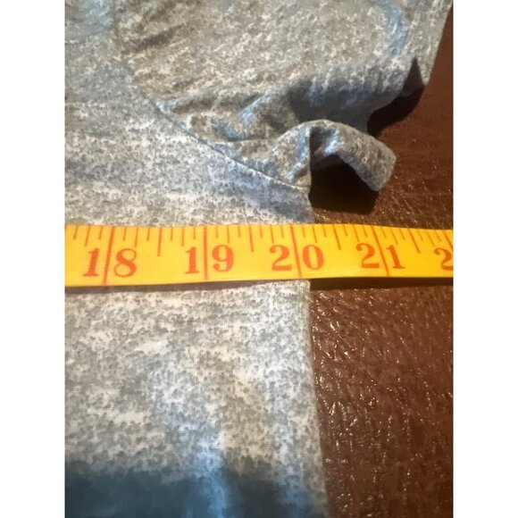 Jane & Bleecker Womens Small Heather Gray Short Sleeve Tee 95% Polyester 5% Span - Picture 4 of 6